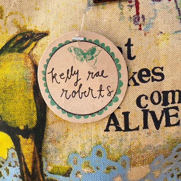 Kelly Rae Roberts Come Alive Tote Bag NWT - Picture 2 of 14
